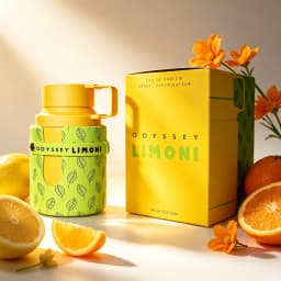 Armaf Perfumes Odyssey Limoni Fresh Edition Eau De Parfum For Her & Him 100ml, Perfume For Women, Perfumes For Men, Long Lasting Scent, Citrus Floral Fragrance