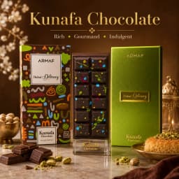 ARMAF Delights Dubai Delicacy Collection Perfume Set, Gourmand Eau De Parfum with Cotton Candy, Kunafa Chocolate and Red Velvet, Sweet Warm Fragrance Trio