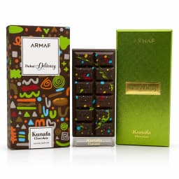 ARMAF Delights Dubai Delicacy Collection Perfume Set, Gourmand Eau De Parfum with Cotton Candy, Kunafa Chocolate and Red Velvet, Sweet Warm Fragrance Trio