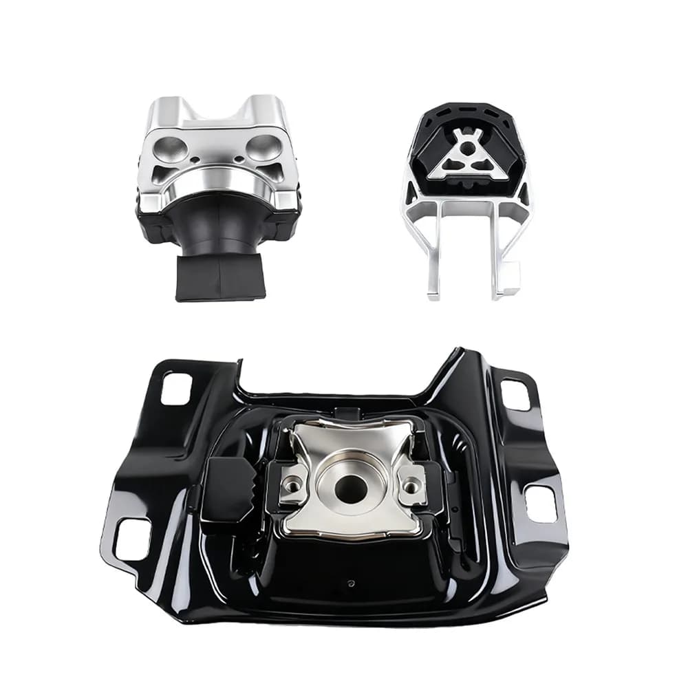 ZOOMKEY 3Pcs Engine Motor Mount & Transmission Mount Fit For Ford Focus 2012 13-2016 L4 2.0L AV6Z6068A +CV6Z6068A+3M516F012AF 