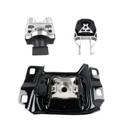ZOOMKEY 3Pcs Engine Motor Mount & Transmission Mount Fit For Ford Focus 2012 13-2016 L4 2.0L AV6Z6068A +CV6Z6068A+3M516F012AF 