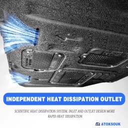 Car Engine Splash Shield Guard For Hyundai Sonata 2020~2023 Engine Under Cover Front Splash Guard Mud Flaps-Not Hybrid Version