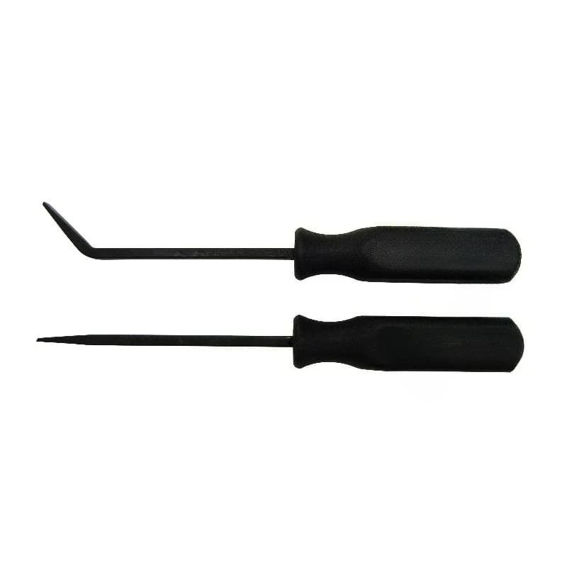 Mini Handled Steel Pry Bar Set with Straight and Curved Blades