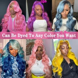 High Quality 613 Platinum Blonde Colored Body Wave Human Hair Extension 30 32 34 36 38 Inch Long 1 3 4 Bundles 100% Unprocessed Raw Hair Vietnamien Double Weft Quick Weave Sew In Glossy Hair Bundles For Black Women Can Be Dyed Wholesale Hair Free Shipping