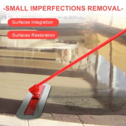 Stainless Steel Concrete Bull Float Kit 47x11.8 inch Heavy Duty Cement Finishing Tool with 4 Extension Handles and Adjustable Bracket for Smoothing Leveling Driveway Patio Garage Floor Slab