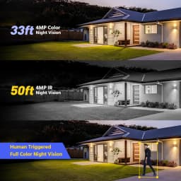 ANNKE Wireless Solar Security System – 10CH 12inch 8MP NVR 4MP PT Camera, Dual-Light Full-Color Night Vision, PIR+AI Human Detection, Two-Way Audio, APP Alerts & Alexa Compatible