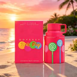 Odyssey Pink Pop new release, 3.4oz/100ml, fruity floral scent (gourmet sweet fragrance), sweet girl vibe, long-lasting sweet scent, suitable for any occasion, a great gift choice