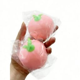 1pc Trending Popular Realistic Peach Shaped Squishy Squeeze Fidget Toy, Elastic Comfortable Touch Vent Decompression Accessory for Daily Mood Relaxation and Pressure Relieving, Lightweight Exquisite Compact Leisure Ornament