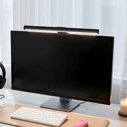 Computer Monitor Lamp, Screen Monitor Eye Protection Light Strip, RGB Dream Color Ambient Light, Reading LED Task Light, Dimmable Light Strip, Touch Control, Glare-Free, Space-Saving Home Office Desk Lamp