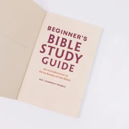 The Beginner's Bible Study Guide: An Introduction to All 66 Books of the Bible