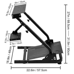 SIHAO Gaming Wheel Stand G27 G29 G920 T300R, Racing Simulator Steering Support for Xbox PS4 PlayStation, Cockpit Mount Stand