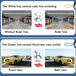 CCD AHD 1080P Backup Camera 180 Degree Golden Fisheye HD Night Vision Rear View Camera 12V Front View Punching Embedded Camera