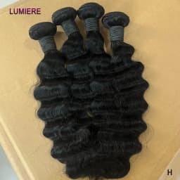 Loose Deep Wave Bundles  Raw Virgin Human Hair Brazilian 30 32 Inch Curly Hair Bundles  Human Hair Extensions Wholeasle 8-40 Inch Natural Wave Raw Human Hair Extensions Virgin Deep Wave Hair Bundles Wet And Wavy Hair Bundles 3/4 Pcs Extension