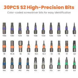 Precision Screwdriver Set with Ratchet Wrench & Magnetic Bit Driver | Wrench Extender, Mini Ratchet Set, For Bicycle, Phone, Computer, Furniture Repair, DIY Projects