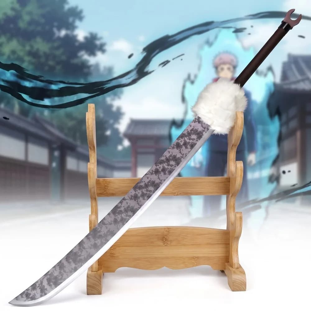 Jujutsu Kaisen 128cm 50in Long 50in Style Plastic Large Katana Sword Safe Unsharpened Toji Cosplay Display Photo Prop Gift