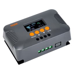 US Stock 10A MPPT Boost-Type Solar Charger Controller Compatible with 24V/36V/48V/60V/72V LiFePO4 Gel and Flooded Lead-acid Battery for RV Home Camp Boat