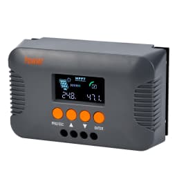 US Stock 10A MPPT Boost-Type Solar Charger Controller Compatible with 24V/36V/48V/60V/72V LiFePO4 Gel and Flooded Lead-acid Battery for RV Home Camp Boat