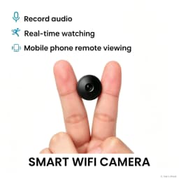 AB17New Mini Camera: Video/Audio Recording, Infrared Night Vision, Suitable for Security, Work, Sports, Pet Monitoring Pe