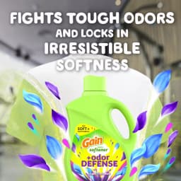 Liquid Fabric Softener Freshness and Odor Protection Super Fresh Blast Scent 35 Fl Oz 48 Loads Laundry Softener for Clothes