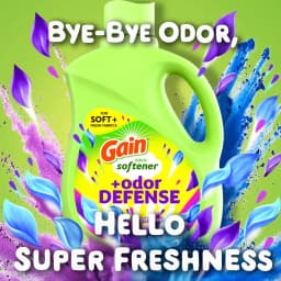 Liquid Fabric Softener Freshness and Odor Protection Super Fresh Blast Scent 35 Fl Oz 48 Loads Laundry Softener for Clothes