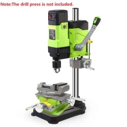 ALLSOME 2 in 1 Milling Drilling Precision Vise Swivel Base Table Aluminium Alloy Compound Worktable