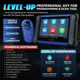 Autel MaxiIM IM508S XP200 Car Key Programming Tool Diagnostic Tool All-in-One Key Programmer OBD2 Scanner Updated of IM508