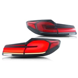 LED Tail Lights for BMW G30 F90 M5 5-Series 2017-2020 Sequential Turn Signal Rear Lamps Assembly