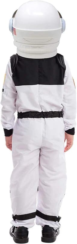JOYFY Astronaut Costume with Helmet, Space Suit for Toddler Kids Astronaut Halloween Costume for Cosplay