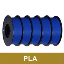 KINGROON 5KG(11LBS) PLA PETG HS-PLA HS-PETG Filament 1.75mm High Speed 3D Printer Material Matte PLA 1kg*5 Roll Mix Color New