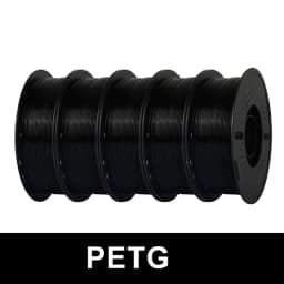 KINGROON 5KG(11LBS) PLA PETG HS-PLA HS-PETG Filament 1.75mm High Speed 3D Printer Material Matte PLA 1kg*5 Roll Mix Color New