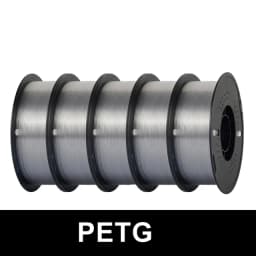 KINGROON 5KG(11LBS) PLA PETG HS-PLA HS-PETG Filament 1.75mm High Speed 3D Printer Material Matte PLA 1kg*5 Roll Mix Color New