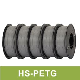 KINGROON 5KG(11LBS) PLA PETG HS-PLA HS-PETG Filament 1.75mm High Speed 3D Printer Material Matte PLA 1kg*5 Roll Mix Color New