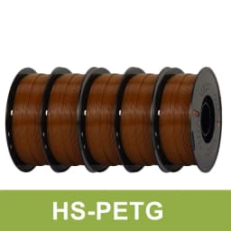 KINGROON 5KG(11LBS) PLA PETG HS-PLA HS-PETG Filament 1.75mm High Speed 3D Printer Material Matte PLA 1kg*5 Roll Mix Color New
