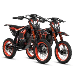 QRONGE X1 Spark Electric Dirt Bike for Teens Adults 4500W Peak Electric Motorcycle 60V 28.8Ah E-Dirt Bike 60 Mile Range E-Bike + 1 Year Warranty