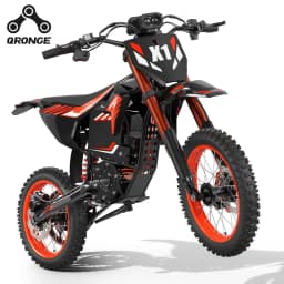 QRONGE X1 Spark Electric Dirt Bike for Teens Adults 4500W Peak Electric Motorcycle 60V 28.8Ah E-Dirt Bike 60 Mile Range E-Bike + 1 Year Warranty