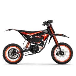 QRONGE X1 Spark Electric Dirt Bike for Teens Adults 4500W Peak Electric Motorcycle 60V 28.8Ah E-Dirt Bike 60 Mile Range E-Bike + 1 Year Warranty