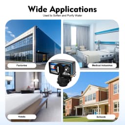 2T/4409lbs/H Digital Control Water Valve Automatic House Water Soft Control Valve for Water Softener Whole 5600SM Flow Type