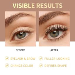Lash and Brow Lift and Tint Kit Eyelash Perm Salon or Home Use Long Lasting Lakerain Cosmetics Makeup Ues for Salon Home