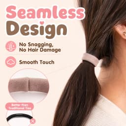 30-Pack Assorted Cartoon Hair Ties - Animal & Flower High Elastic Nylon Hair Bands, Gentle on Hair for Toddlers