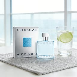Chrome men Eau De Toilette Spray 3.38 oz Fragrant citrus notes Long-lasting fragrance