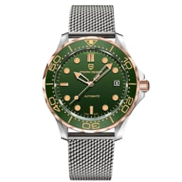 PAGANI DESIGN Men's Watches Luxury Automatic Mechanical Watch For Men Luminous Diving Steel Watch Japan NH35/8215 Wristwatch Men