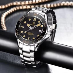 PAGANI DESIGN Men's Watches Luxury Automatic Mechanical Watch For Men Luminous Diving Steel Watch Japan NH35/8215 Wristwatch Men