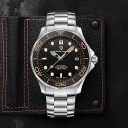 PAGANI DESIGN Men's Watches Luxury Automatic Mechanical Watch For Men Luminous Diving Steel Watch Japan NH35/8215 Wristwatch Men