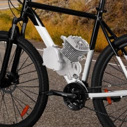 80cc 2-Stroke Pedal Bicycle Engine, Fuel Motorized Bicycle, 1.85kw Bike Transmission Motor CDI Ignition Cylinder Engine