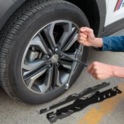 Wheel Alignment Tool Plates 1 Pair Heavy Duty Easy Install Car Alignment Gauge with 2 Tape Measures For Sedan Repair