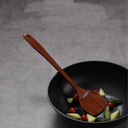 1pc piece of cooking spatula, wooden spatula, non-stick cooking spoon, special wooden spatula, high-temperature resistant