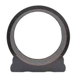 Cat Exercise Wheel 3.3ft Inner Diameter, Foldable Large Cat Treadmill for Indoor Cats Holds 110lbs 8 Silent Rollers