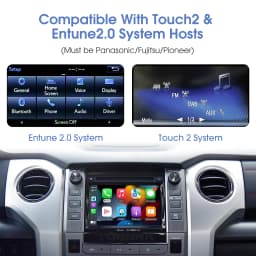 ANYFAR Wireless Carplay Android Auto For TOYOTA Touch 2 Entune 2.0 Highlander Tundra Sienna Prius Yaris Camry CHR Module