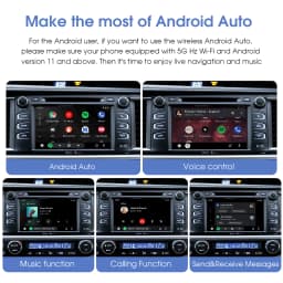 ANYFAR Wireless Carplay Android Auto For TOYOTA Touch 2 Entune 2.0 Highlander Tundra Sienna Prius Yaris Camry CHR Module