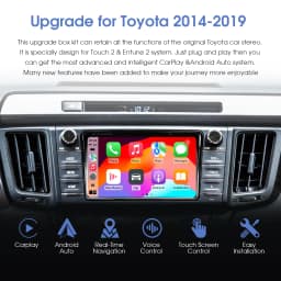 ANYFAR Wireless Carplay Android Auto For TOYOTA Touch 2 Entune 2.0 Highlander Tundra Sienna Prius Yaris Camry CHR Module